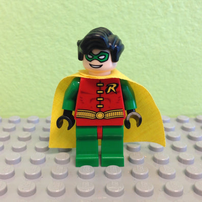 LEGO Minifigure-Robin-Batman I-bat009-Creative Brick Builders